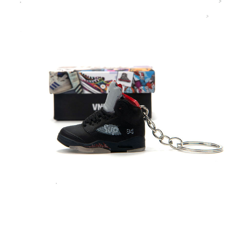 AJ 5 Supreme Black