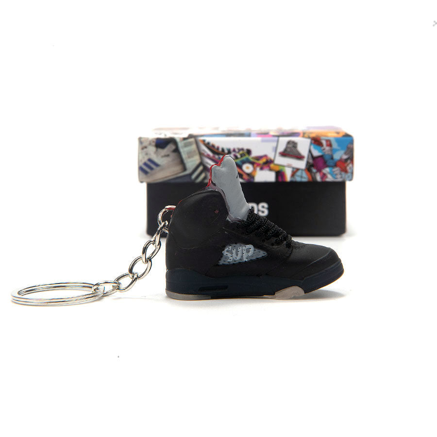 AJ 5 Supreme Black