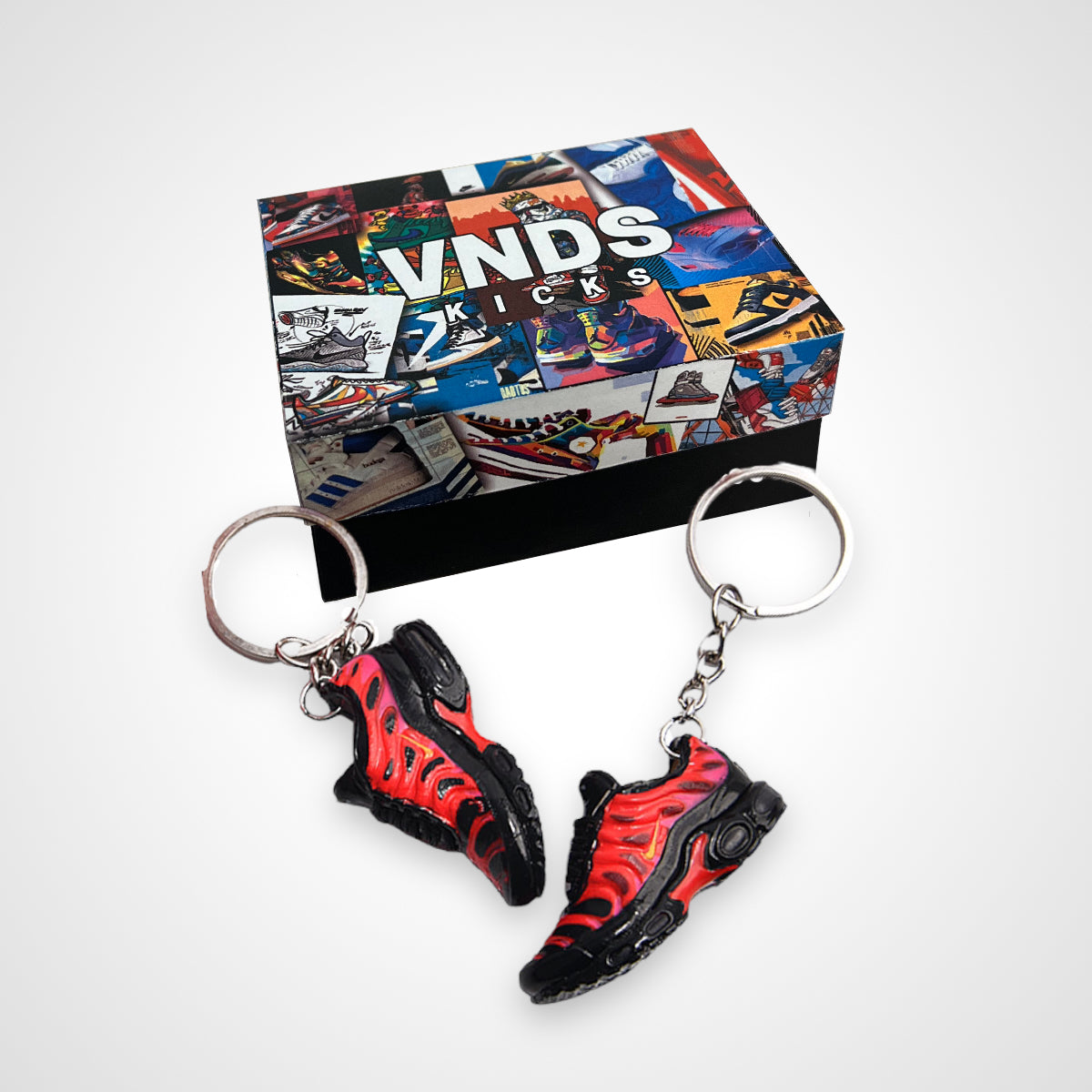 Air Max Plus TN "Supreme Fire Pink" - Sneakers 3D Keychain
