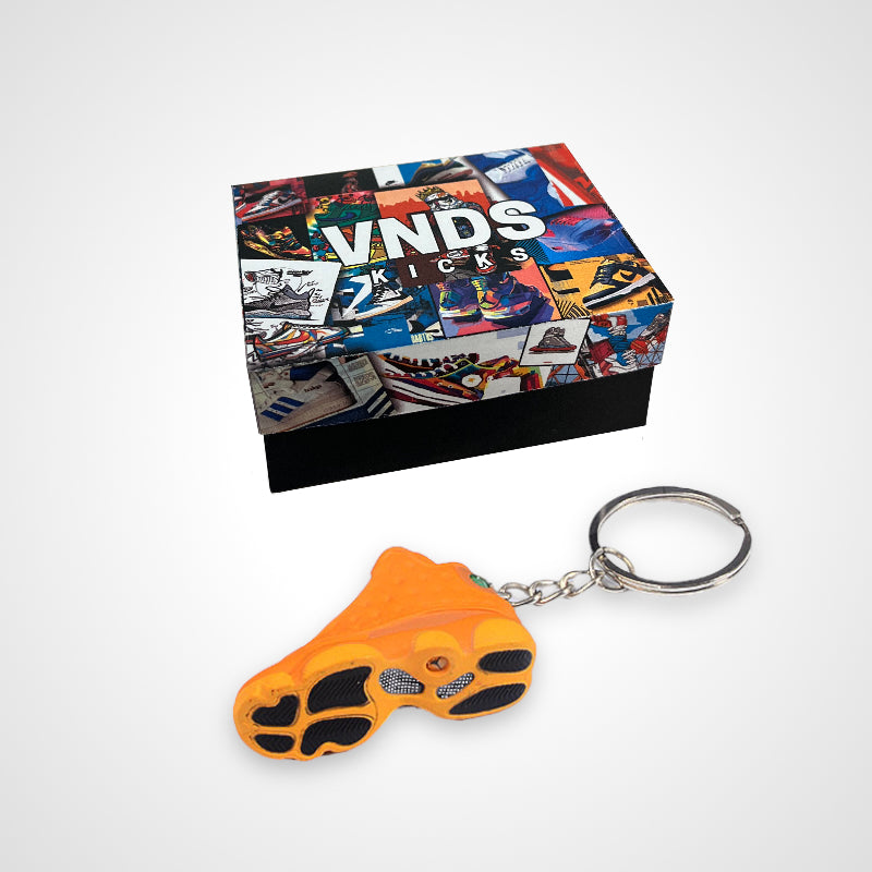 AJ 13 Retro "Orange" - Sneakers 3D Keychain