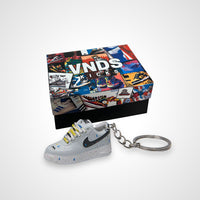 Thumbnail for Air Force 1 Low Paint Splatter - Sneakers 3D Keychain