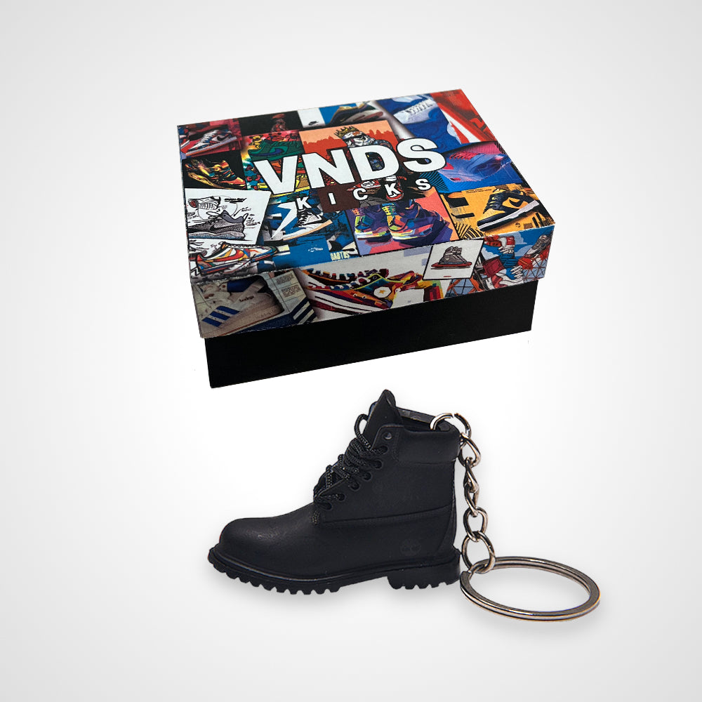 Timberland Black - Sneakers 3D Keychain