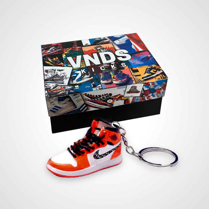 AJ 1 x Dior "Chicago" Concept - Sneakers 3D Keychain