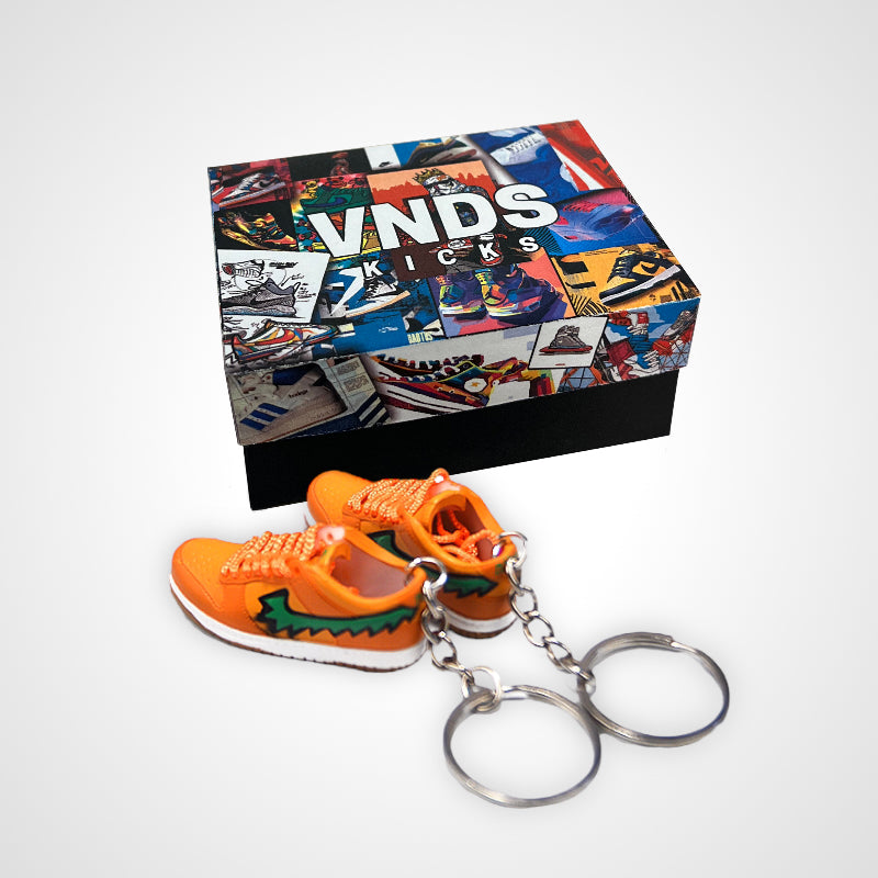 SB Dunk Low "Dead Bears" Orange - Sneakers 3D Keychain