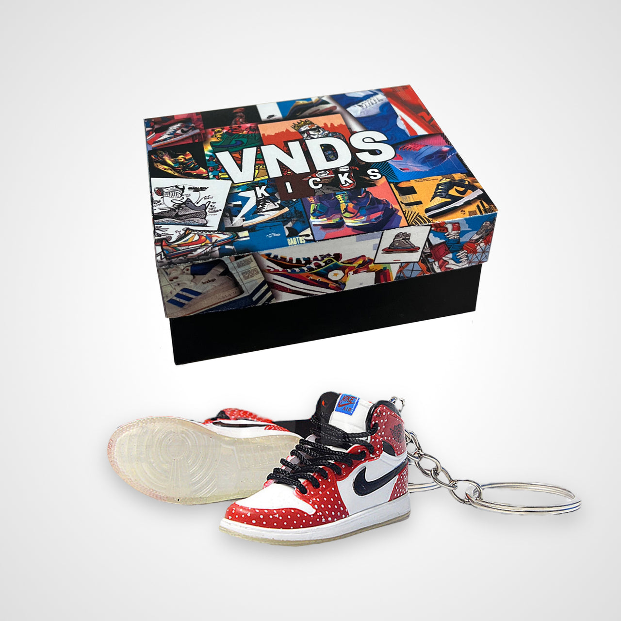 AJ 1 Retro High "Spiderman" - Sneakers 3D Keychain