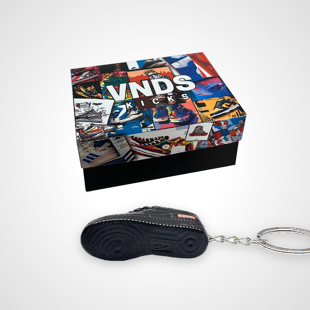 Air Force 1 Supreme Black - Sneakers 3D Keychain