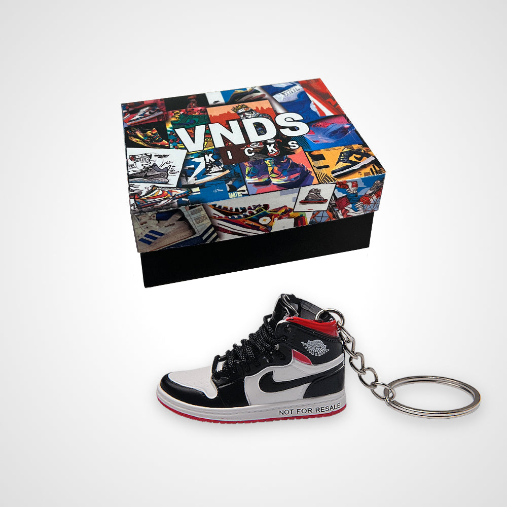 AJ 1 Off-White "Not For Resale" Red - Sneakers 3D Keychain