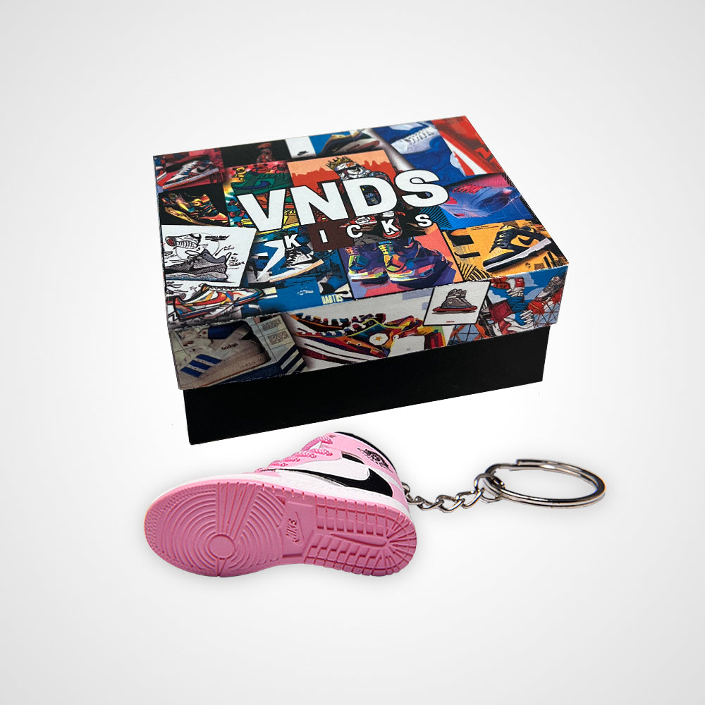 AJ 1 "Travis Scott Pink" - Sneakers 3D Keychain