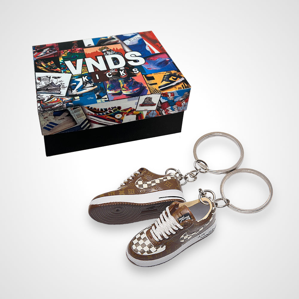 Air Force 1 x LV "Virgil Abloh" - Sneakers 3D Keychain