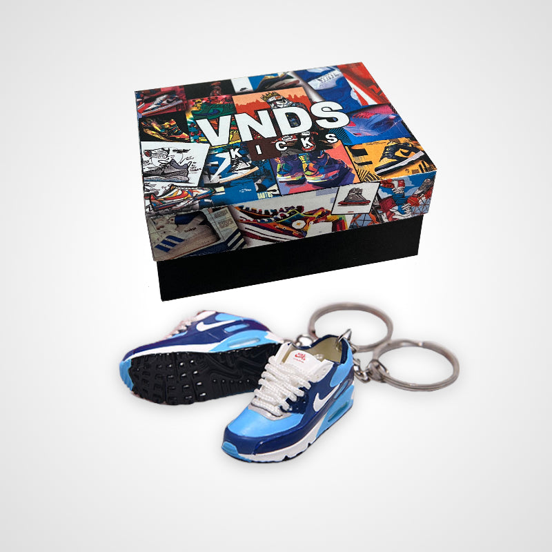 Air Max 90 "First Use Signal Blue" - Sneakers 3D Keychain