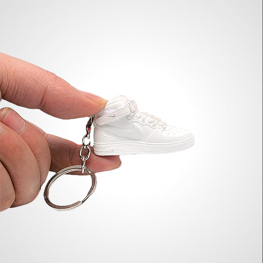 Air Force "High Top" Classic White - Sneakers 3D Keychain