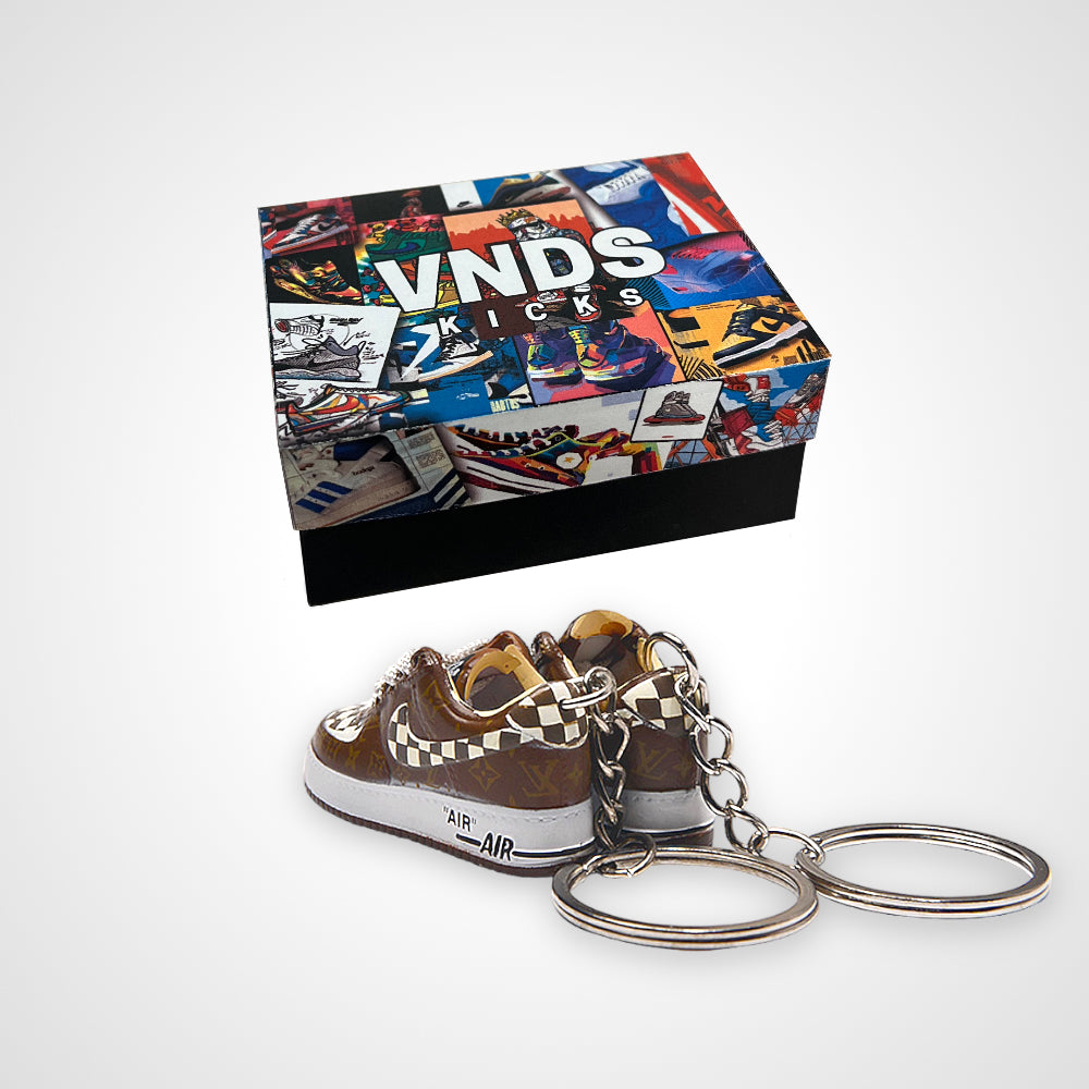 Air Force 1 x LV "Virgil Abloh" - Sneakers 3D Keychain