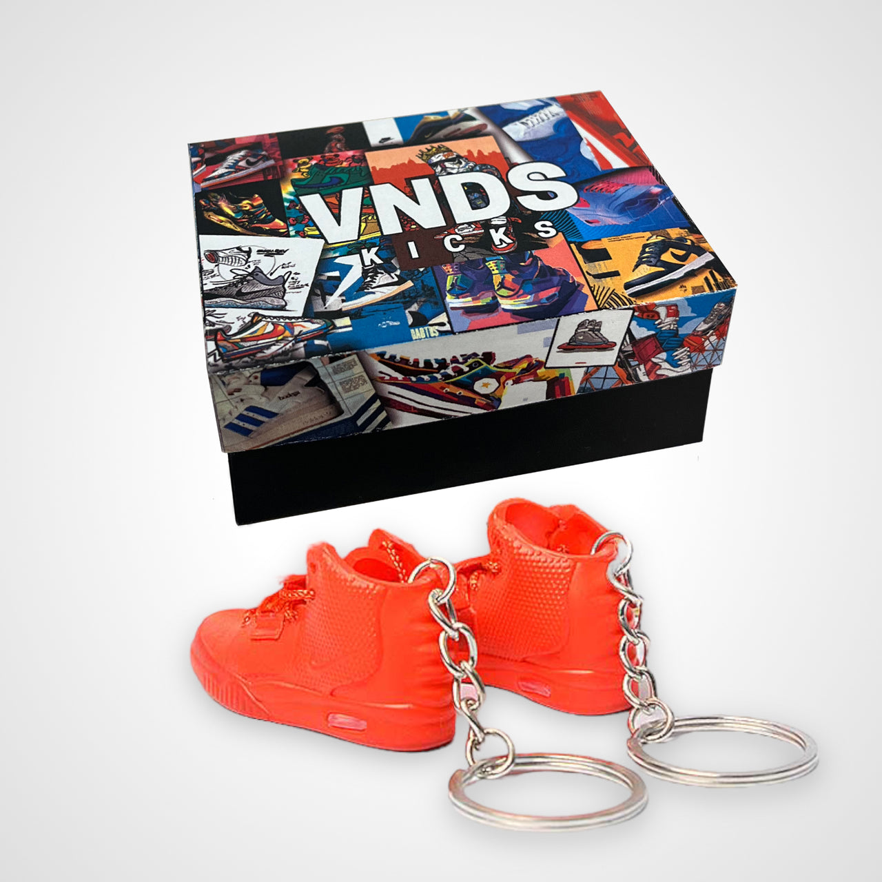 Air Yeezy 2 "Red October" - Sneakers 3D Keychain
