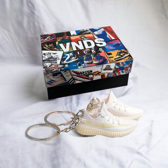 Yeezy 350 Boost Cream Sneakers 3D Keychain VNDS Kicks