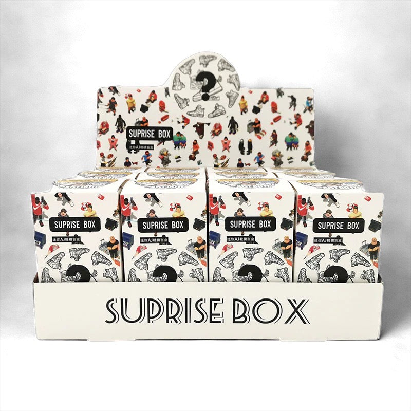 Surprise Box with 12 pairs Mini-Sneakers Random