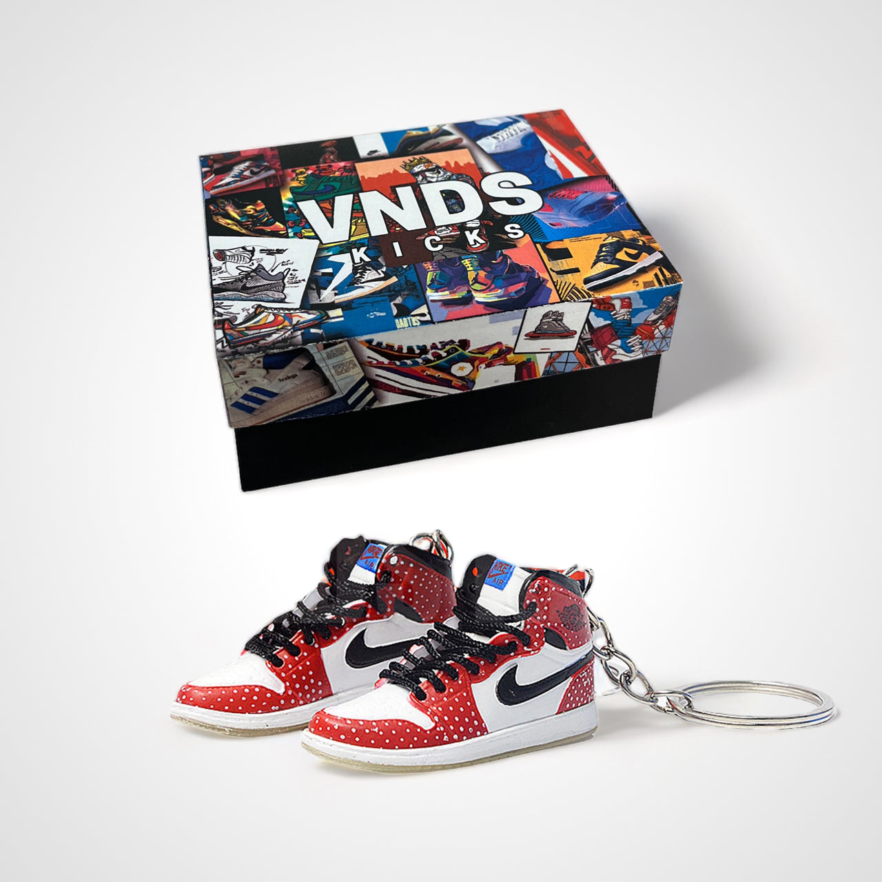 AJ 1 Retro High "Spiderman" - Sneakers 3D Keychain