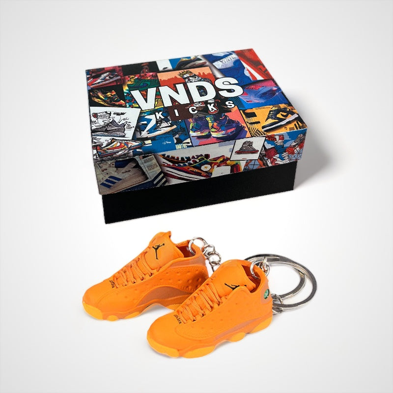 AJ 13 Retro "Orange" - Sneakers 3D Keychain