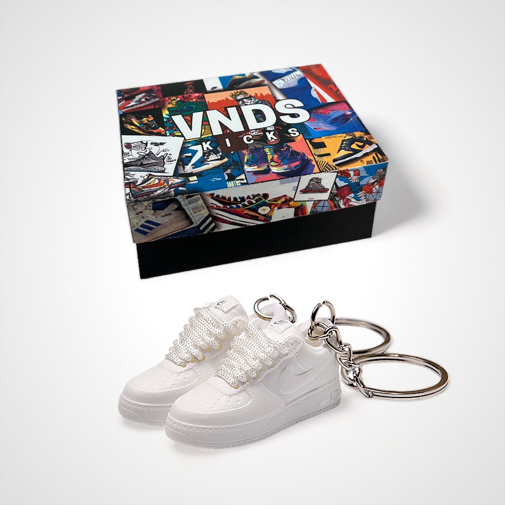 Air Force 1 Classic White - Sneakers 3D Keychain
