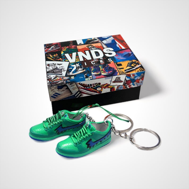 SB Dunk Low "Dead Bears" Green - Sneakers 3D Keychain