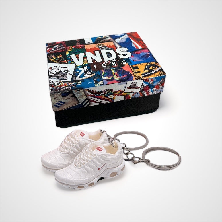 Air Max Plus TN "Supreme White" - Sneakers 3D Keychain
