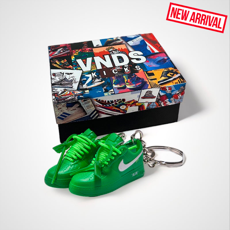Air Force 1 x Off-White "Brooklyn" - Sneakers 3D Keychain