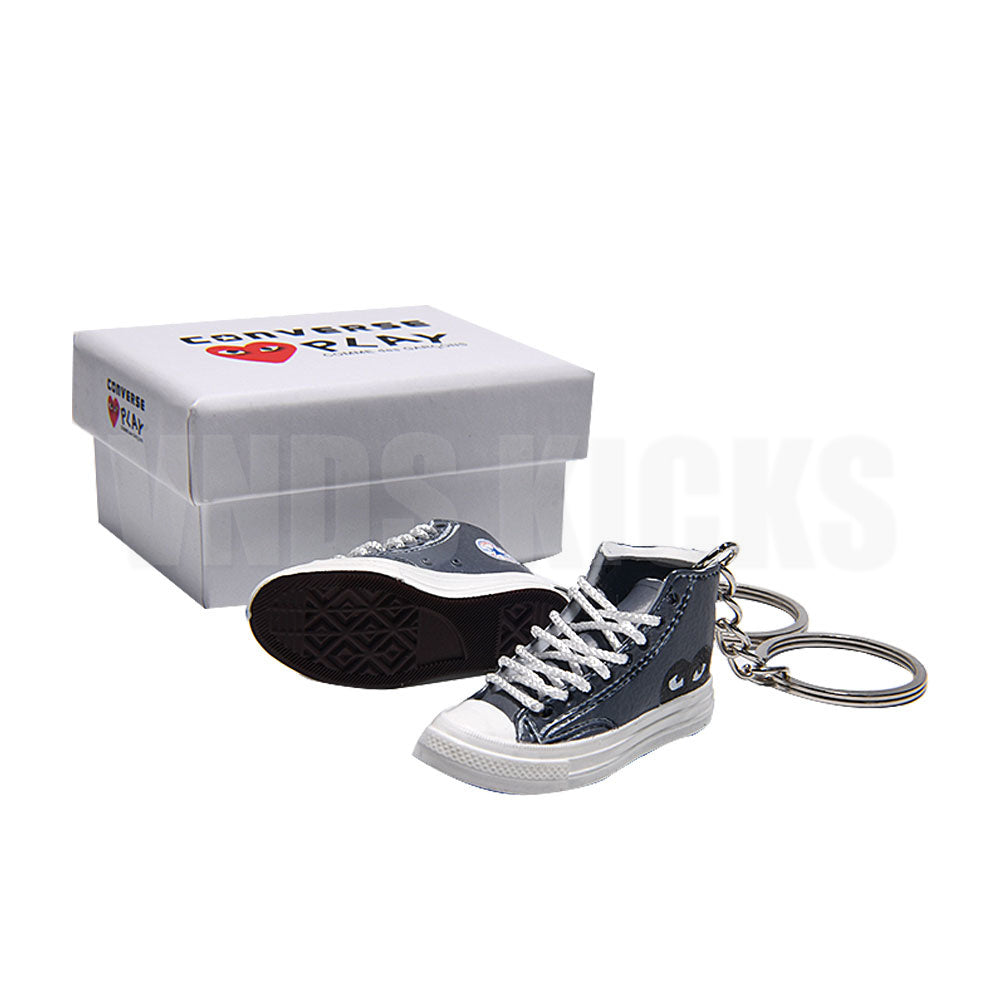 Converse x Comme des Garçons PLAY Chuck Gray - Sneakers 3D Keychain