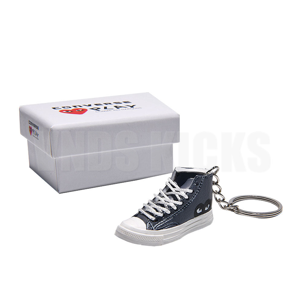 Converse x Comme des Garçons PLAY Chuck Gray - Sneakers 3D Keychain