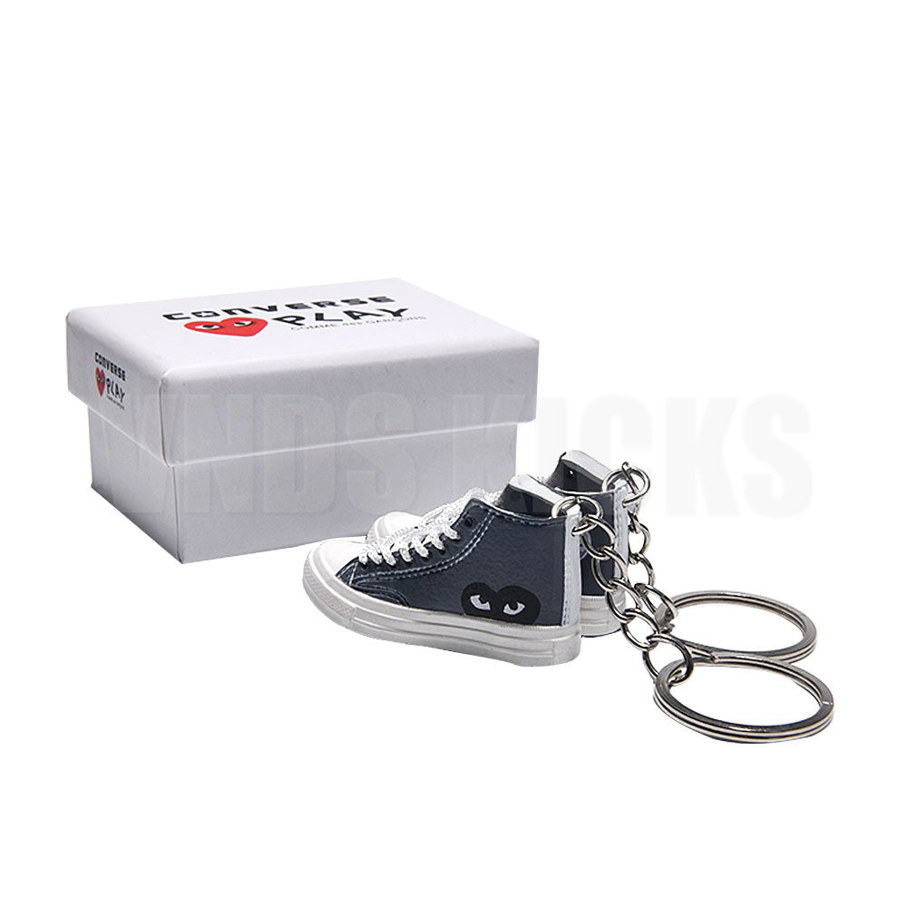 Converse x Comme des Garçons PLAY Chuck Gray - Sneakers 3D Keychain