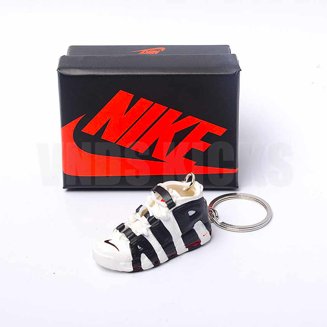 "Uptempo 96 University" White  - Sneakers 3D Keychain