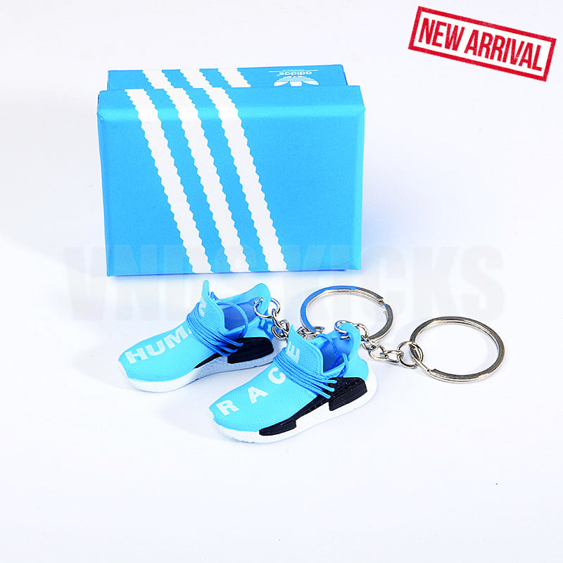 Adidas Human Race NMD Blue - Sneakers 3D Keychain