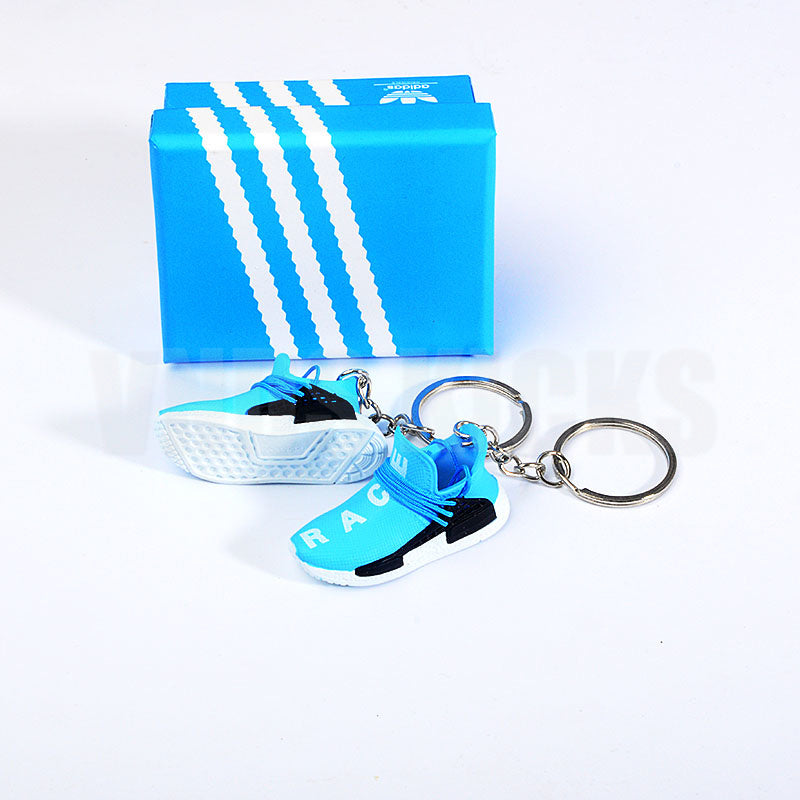 Adidas Human Race NMD Blue - Sneakers 3D Keychain