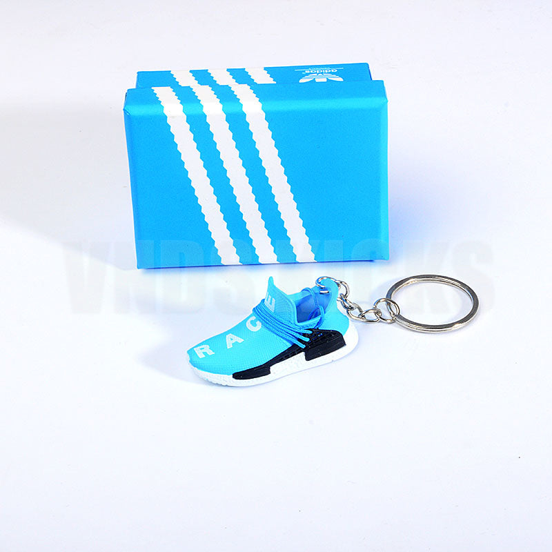 Adidas Human Race NMD Blue - Sneakers 3D Keychain