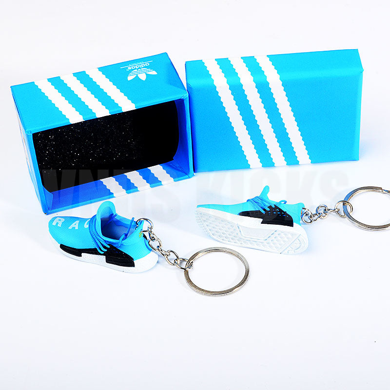 Adidas Human Race NMD Blue - Sneakers 3D Keychain