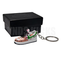 Thumbnail for Air Force 1 Black Tie Dye - Sneakers 3D Keychain
